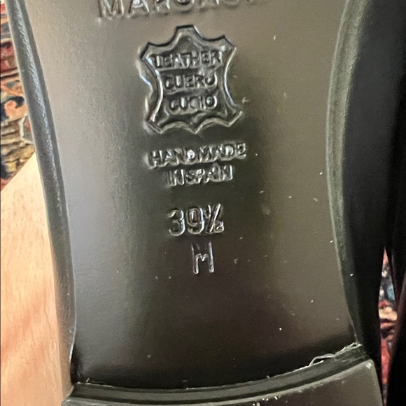 Margaux “The Pointe” black Flats - Picture 3 of 4